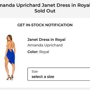 Amanda Uprichard Janet Dress